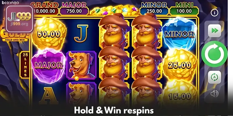 Hold & Win respins