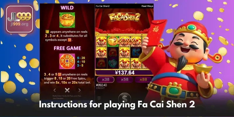 Instructions for playing Fa Cai Shen 2