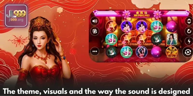 The theme, visuals and the way the sound is designed