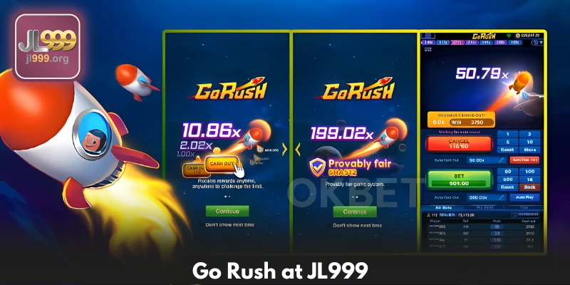Go Rush – An Exciting Crash-Style Experience At JL999