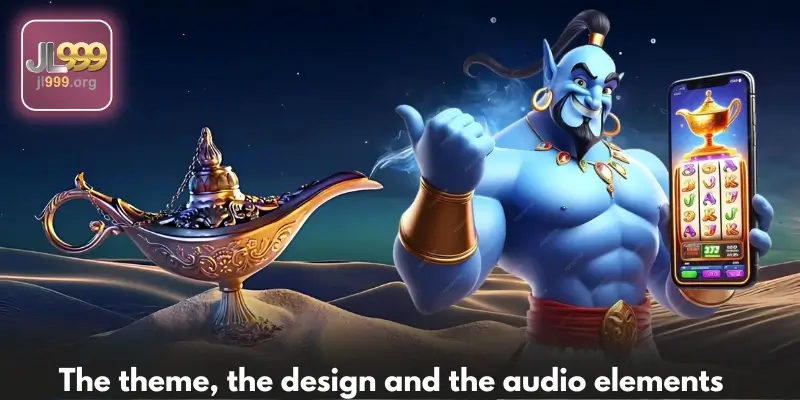 The theme, the design and the audio elements